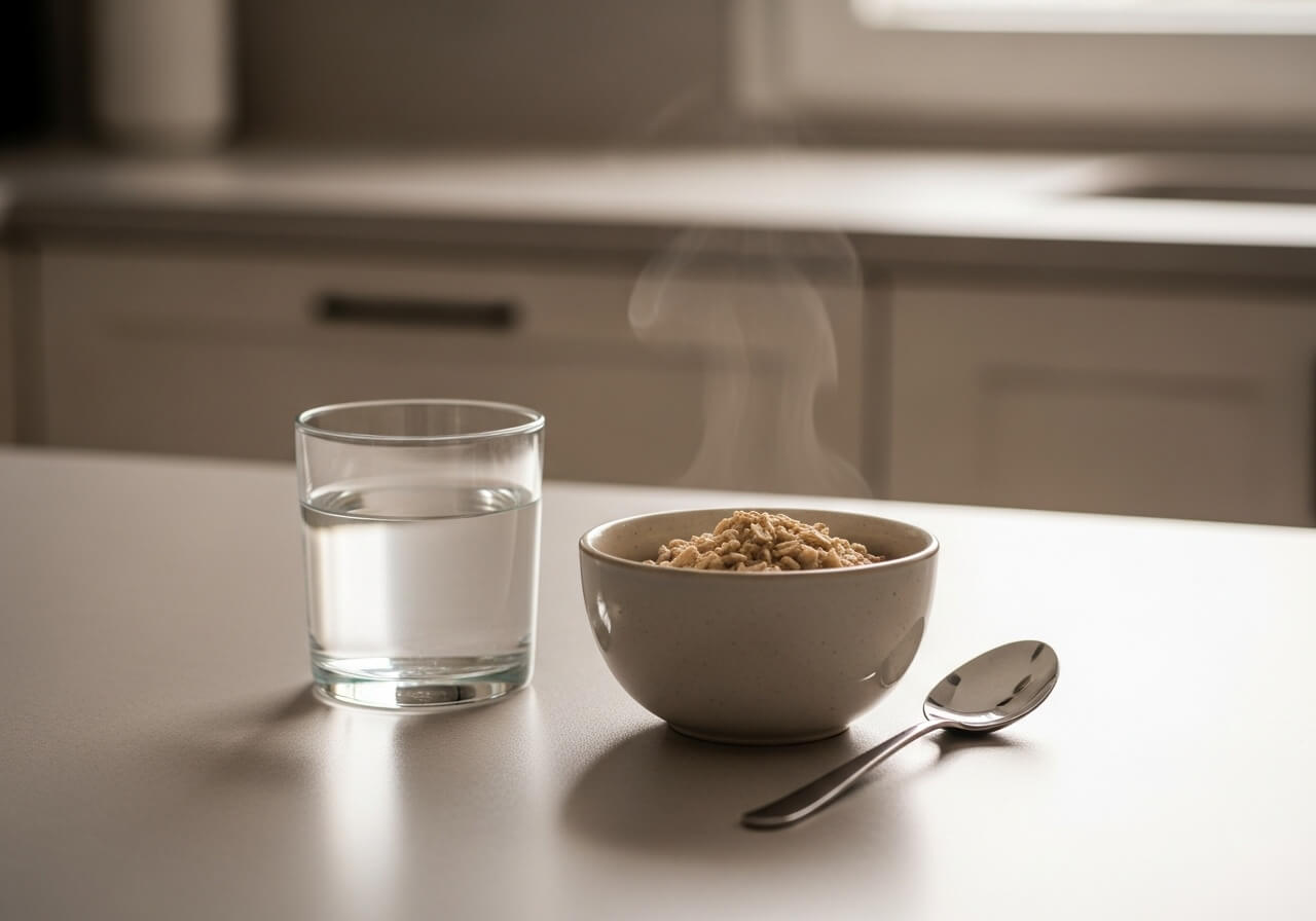Show the mechanism of fiber adding bulk and helping stool move more regularly — fiber content in foods