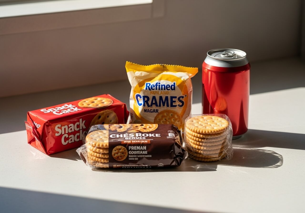 show the kind of ultra-processed food pattern linked to higher inflammatory markers — inflammatory vs anti inflammatory foods