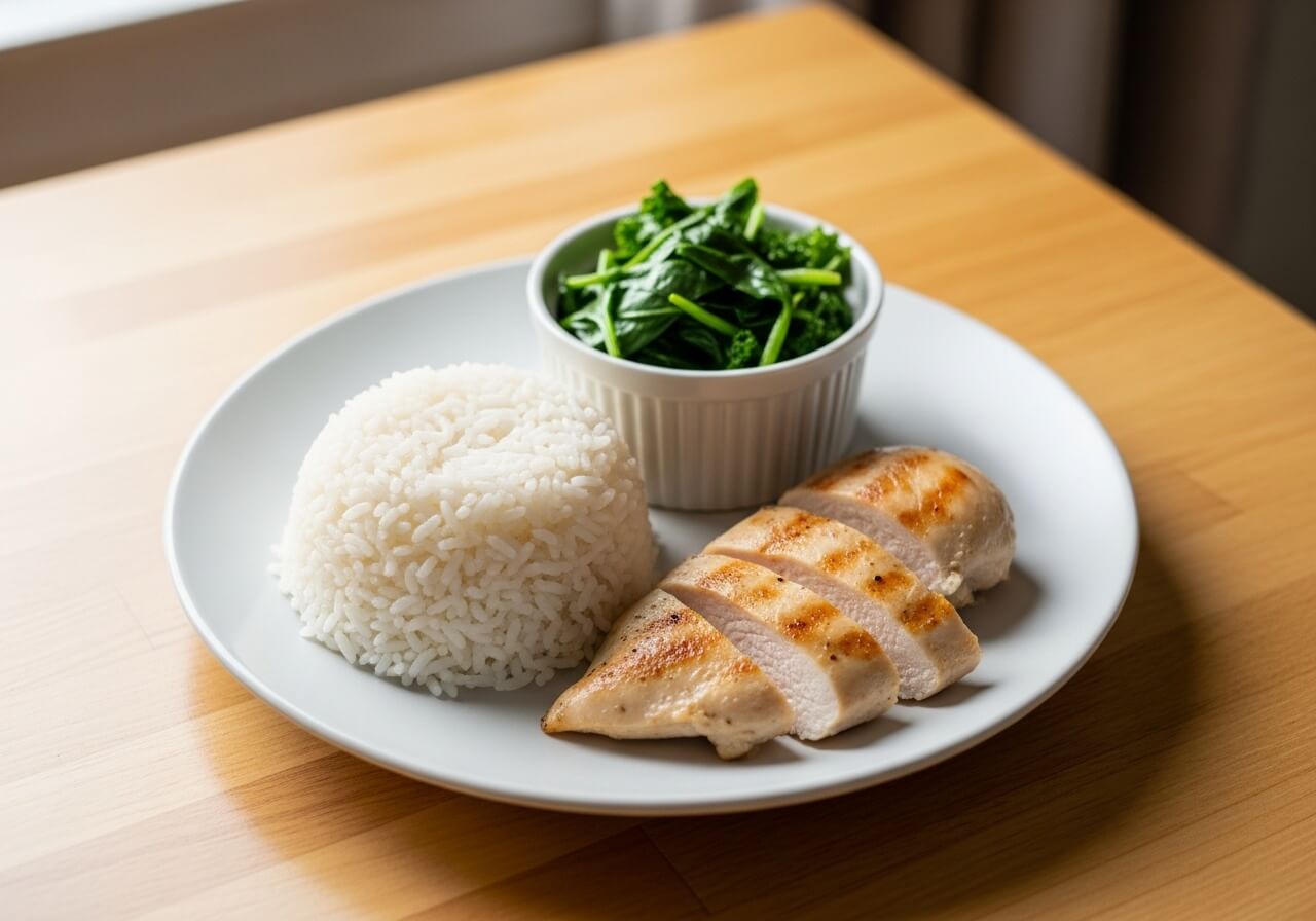 Show the practical result of impaired electrolyte balance on energy and metabolism using a real meal choice — sodium potassium ratio fat loss