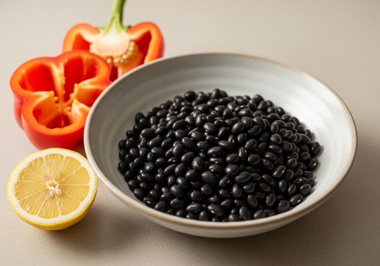 Show one practical iron plus vitamin C food combination that boosts absorption — nutrient bioavailability food combinations